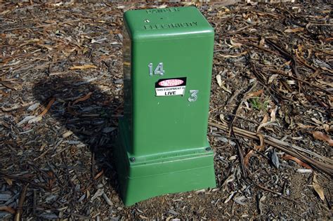 electricity transformer box|electrical box in backyard.